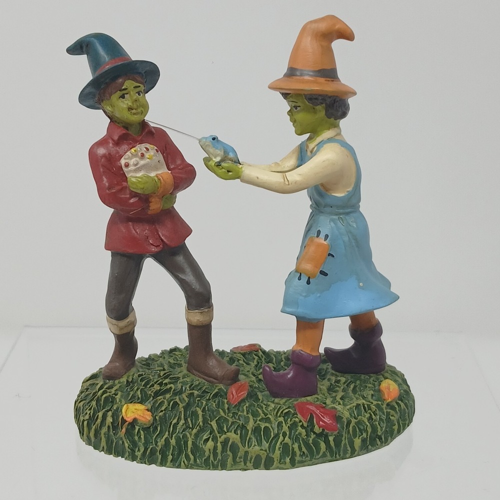 Department 56 Halloween The Squirting Frog Trick #6011439 - Picture 2 of 8